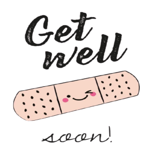 Get Well Soon card design