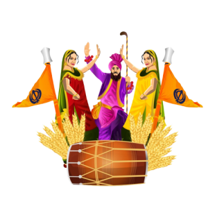Bisakhi card design